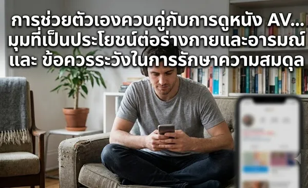 การช่วยตัวเอง กับหนัง av
