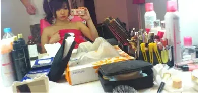 ห้องแต่งตัวดารา av